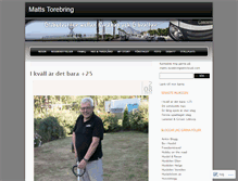 Tablet Screenshot of mattstorebring.se